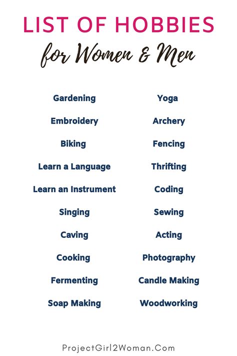 hobbies para mujeres|20 Hobbies for Women That Will Enrich Your Life